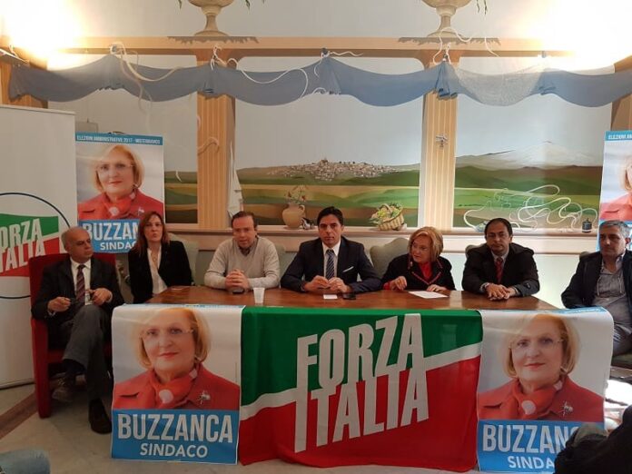 orza Italia Misterbianco 31-03-17 .Da sx Papale Buffa Caruso Pogliese Buzzanca Daidone Santapaola