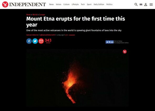 the indipendent etna