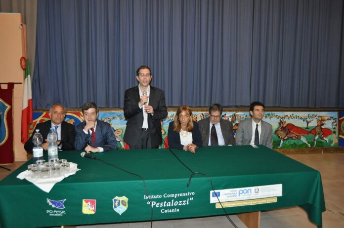 Andrea Orlando alla Pestalozzi di Catania