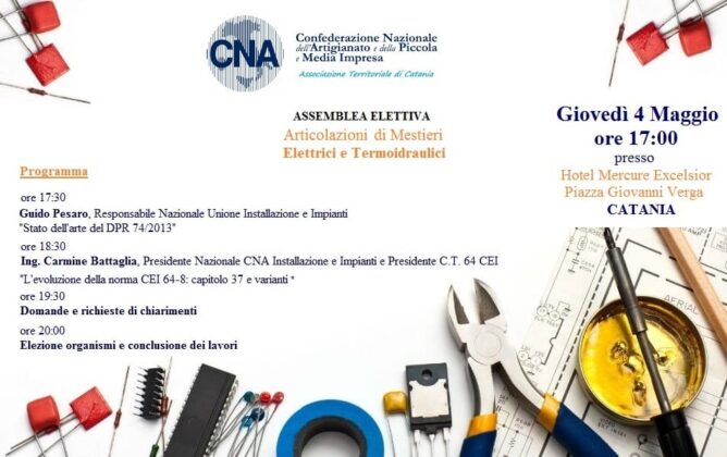 Cna impiantisti Ct assemblea elettiva