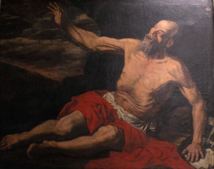 Maniera del Ribera, San Girolamo