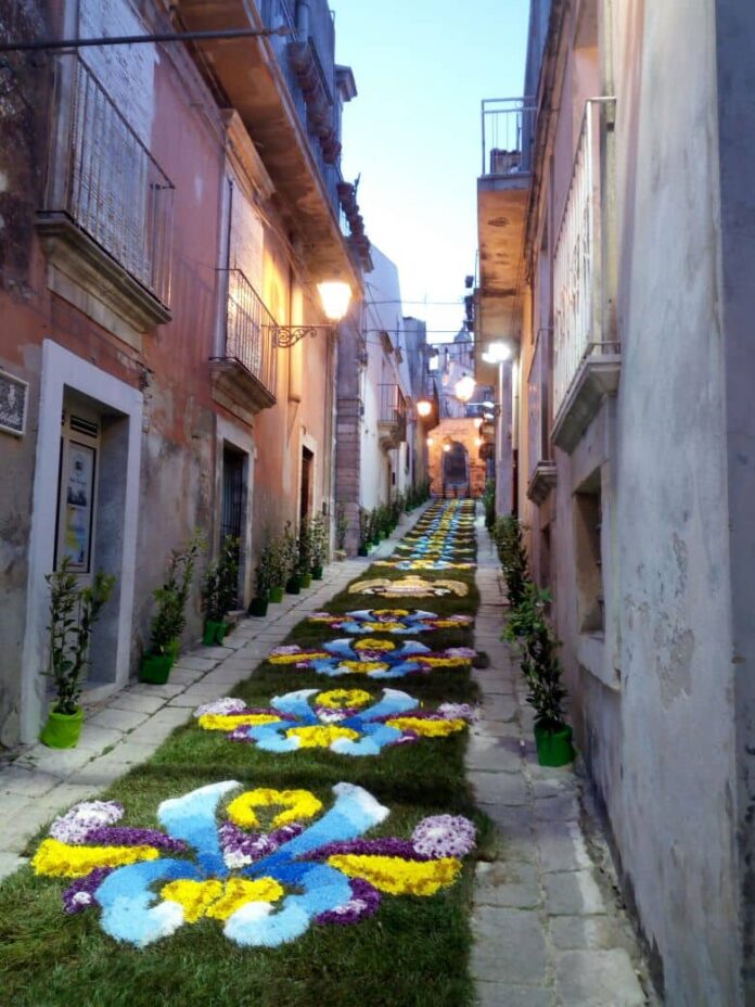 infiorata Chiaramonte Gulfi