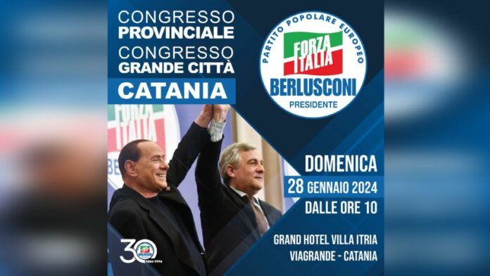 APERTURA-HASHTAG-SICILIA-NEWS-NOTIZIE-GIORNALE-ONLINE-OGGI-NOTIZIA-DEL-GIORNO-REDAZIONE - FORZA ITALIA - CONGRESSO - CONGRESSI - CONGRESSO DEL PARTITO - MARCO FALCONE - FORZA ITALIA CATANIA - CONGRESSO PROVINCIALE - 30 ANNI DALLA FONDAZIONE - 30ESIMO ANNIVERSARIO DALLA FONDAZIONE DEL PARTITO - POLITICA - PARTITI