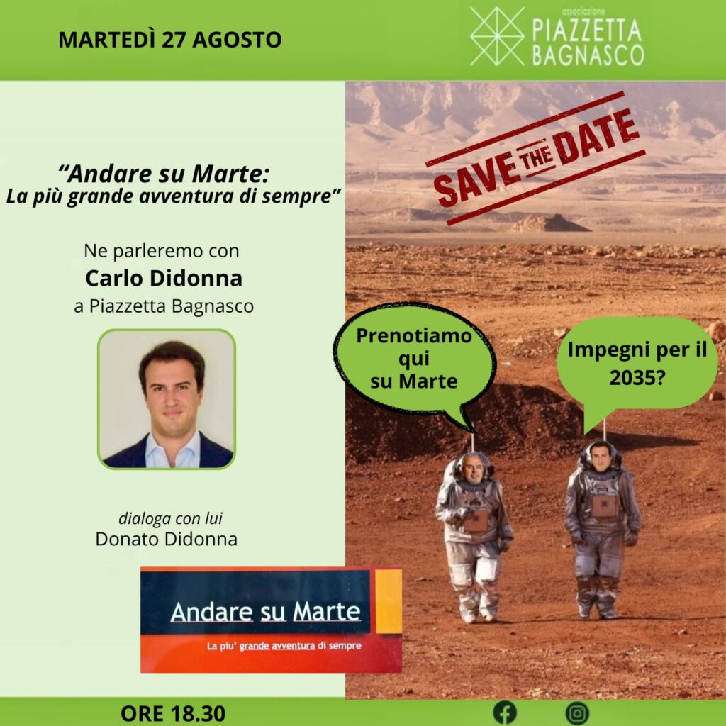 MARTE - ANDARE SU MARTE - CARLO DIDONNA